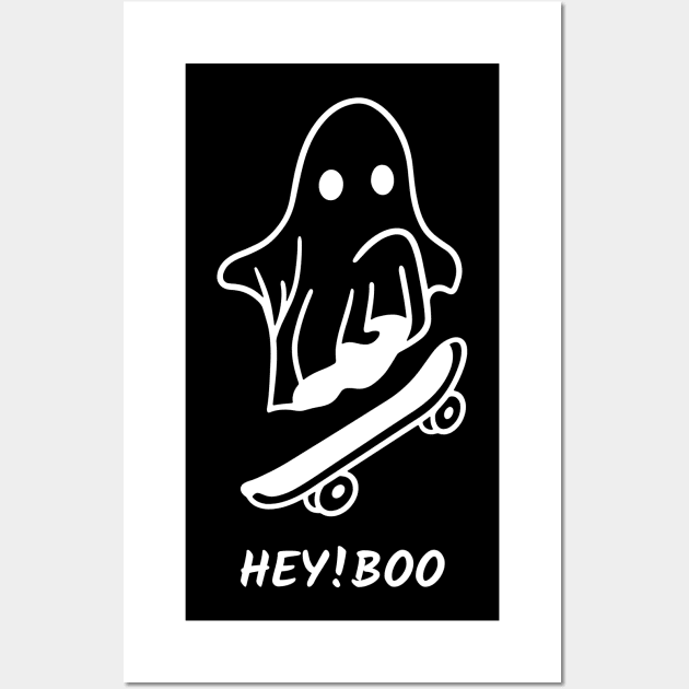 Hey Boo Wall Art by attire zone